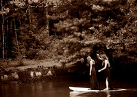 "Both adrift on the miraculous stream."